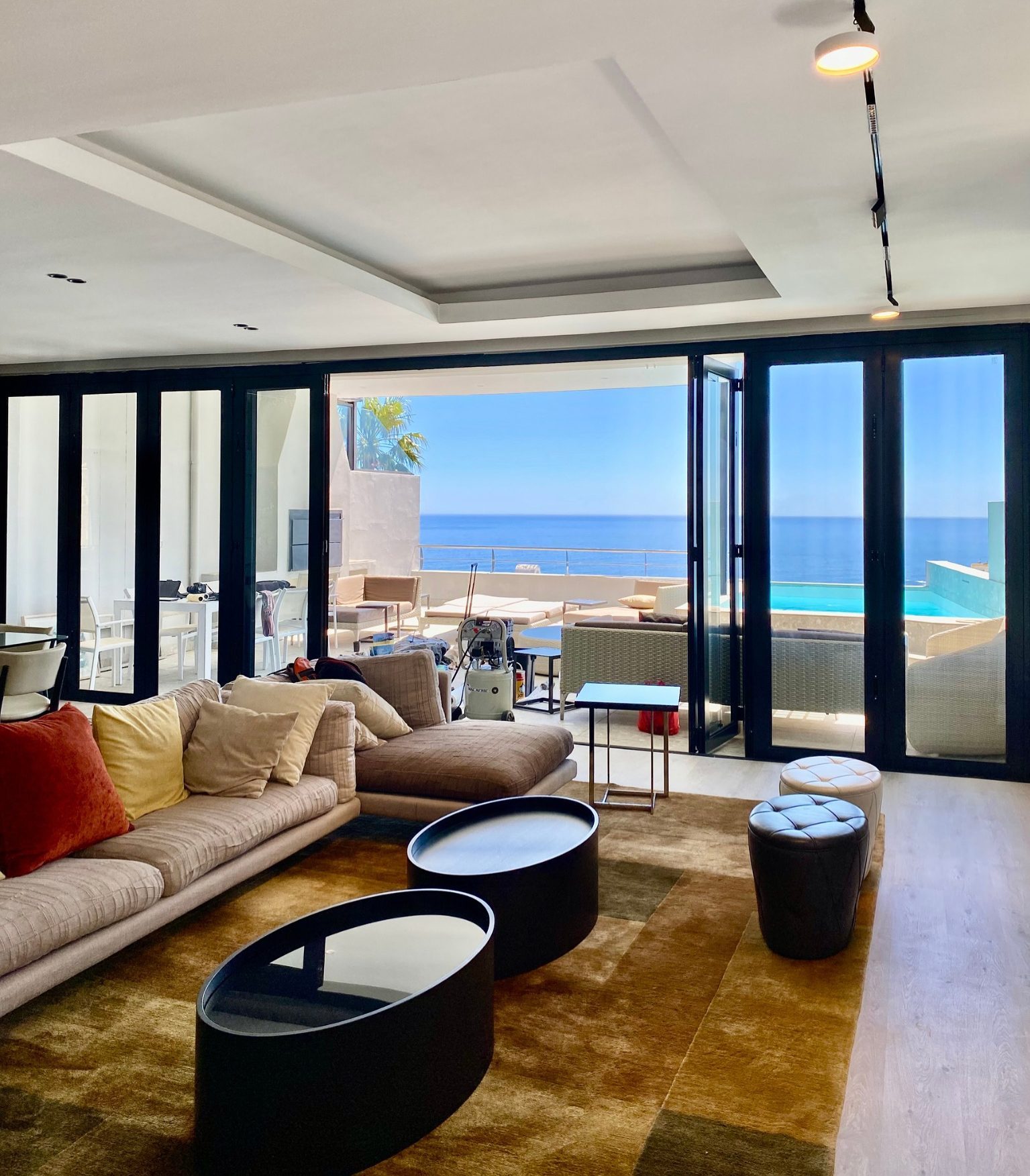 Seafront doors & frames restored by ALR Aluminium Restoration in Cape Town